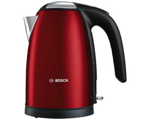 Чайник BOSCH TWK 7804 красный металл, 1,7 л