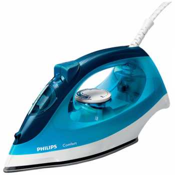 Утюг PHILIPS GC1436/20 мощность 2000 Вт, белый-голубой