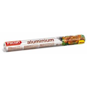 Фольга алюминиевая PACLAN 29 см х 10 м, 12 мкм