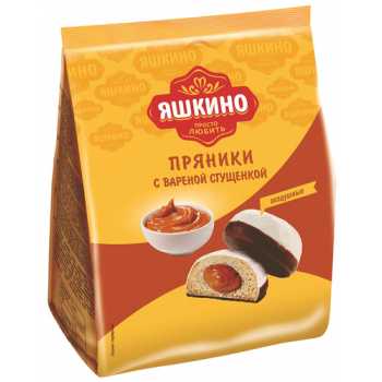 Пряники ЯШКИНО, Вареная сгущенка, 350 г