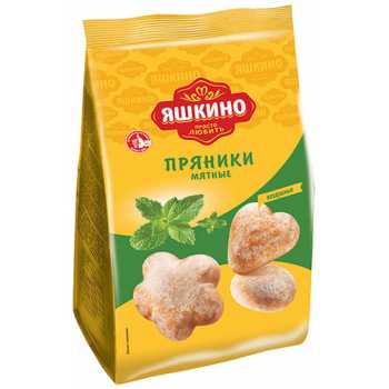 Пряники ЯШКИНО, Мятные, 350 г