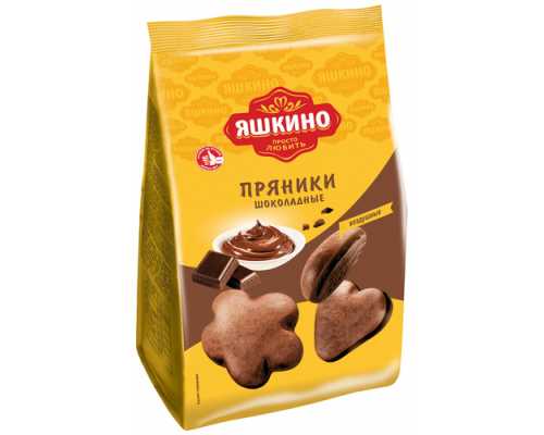 Пряники ЯШКИНО, Шоколадные, 350 г