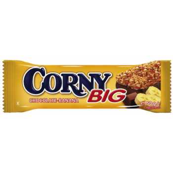 Батончики CORNY Банан и молочный шоколад, 50 г