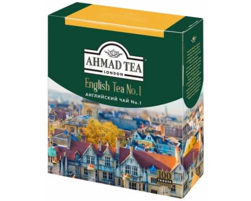 Чай AHMAD черный Чай AHMAD English №1, 100 пакетиков