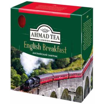 Чай AHMAD черный Чай AHMAD English Breakfast, черный, 100 пакетиков по 2 г