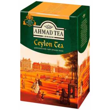 Чай AHMAD листовой Чай AHMAD листовой, Ceylon Tea, OP PEKO, 100 г