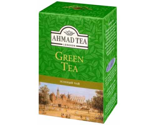 Чай AHMAD листовой, зеленый Tea Green, 100 г