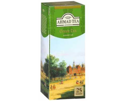 Чай AHMAD зеленый Чай AHMAD зеленый Tea Green, 25 пакетиков по 1,8 г