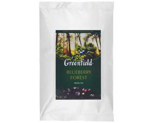 Чай GREENFIELD листовой Blueberry Forest, черный, 250 г