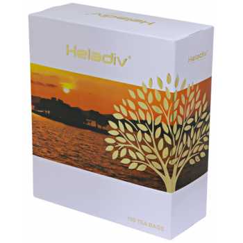 Чай HELADIV Black Tea, черный, 100 пакетиков по 2 г