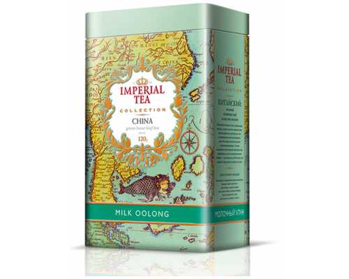Чай IMPERIAL TEA COLLECTION Milk Oolong, 120 г, ж/б
