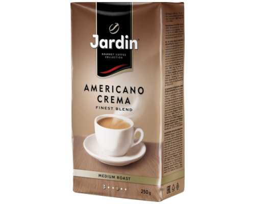 Кофе молотый JARDIN Американо Крема, 250 г, ХР