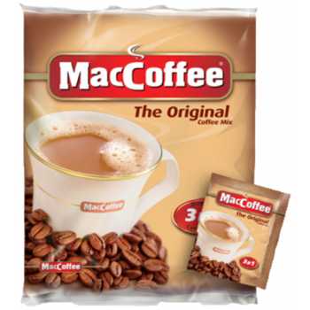 Кофе растворимый MACCOFFEE The Original, 3 в 1, 50 пакетиков по 20 г