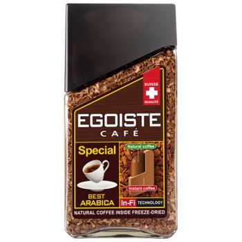 Кофе растворимый сублимированный EGOISTE Special, 100 г