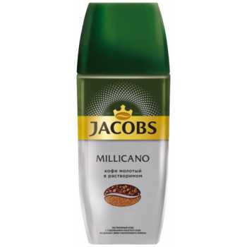 Кофе растворимый сублимированный JACOBS Monarch Millicano 95 г, ст. банка