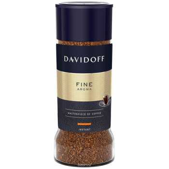 Кофе растворимый сублимированный TCHIBO Davidoff Fine aroma, 100 г, ст.банка