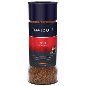 Кофе растворимый сублимированный TCHIBO Davidoff Rich aroma, 100 г, ст.банка