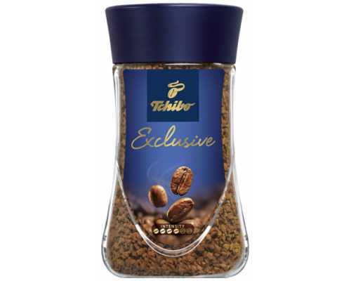 Кофе растворимый сублимированный TCHIBO Exclusive 190 г, ст.банка