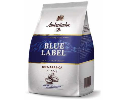 Кофе в зернах AMBASSADOR Blue Label, 1 кг