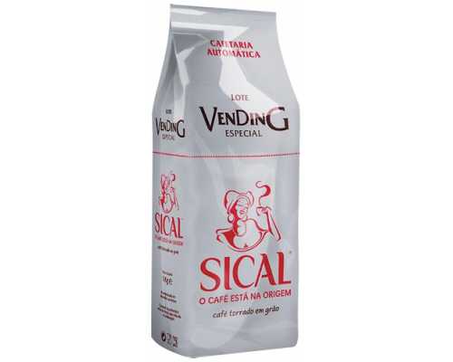 Кофе в зернах SICAL VENDING 1 кг, с легкой ноткой шоколада