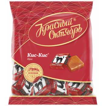 Конфеты ирис КРАСНЫЙ ОКТЯБРЬ Кис-Кис, 250 г