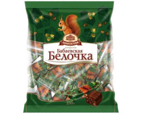 Конфеты шоколадные БАБАЕВСКИЙ Белочка, 200 г