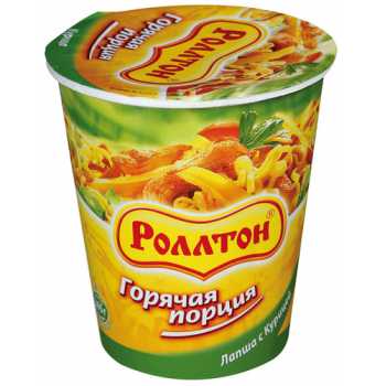Лапша быстрого приготовления РОЛЛТОН куриная, 70 г