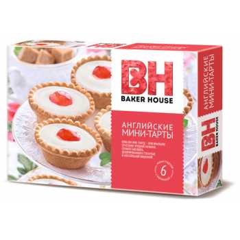 Мини-тарты BAKER HOUSE Английские, 240 г