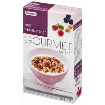 Мюсли GOURMET BRUGGEN с лесными ягодами, 375 г