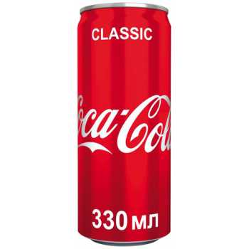 Напиток Напиток COCA-COLA 0,33 л, жестяная банка