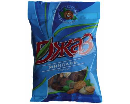 Орехи ДЖАЗ Миндаль, 40 г