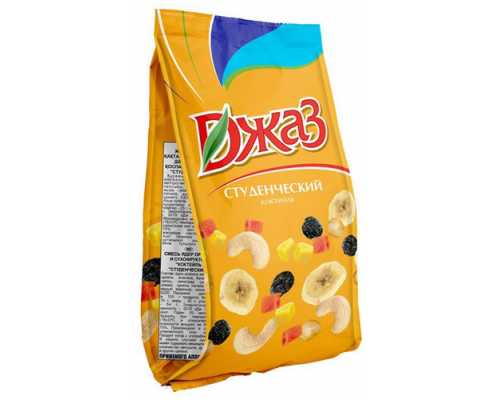 Орехи и сухофрукты ДЖАЗ коктейль, 150 г