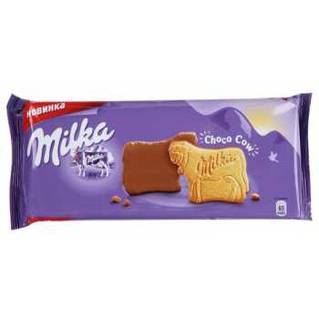 Печенье MILKA покрытое молочным шоколадом, 200 г