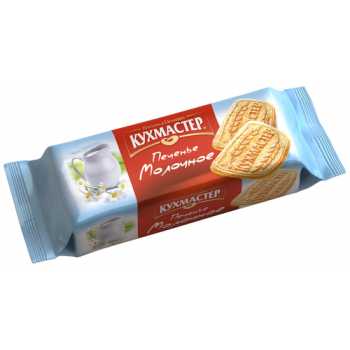 Печенье сахарное КУХМАСТЕР Молочное, 170 г