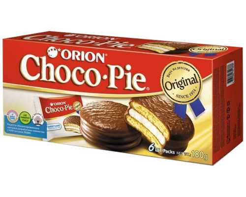 Пирожное ORION Choco-Pie, 180 г