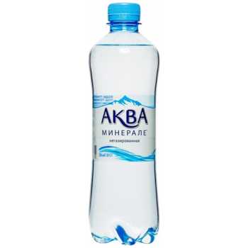 Питьевая минеральная вода  AQUA MINERALE негазированная, 0,5 л