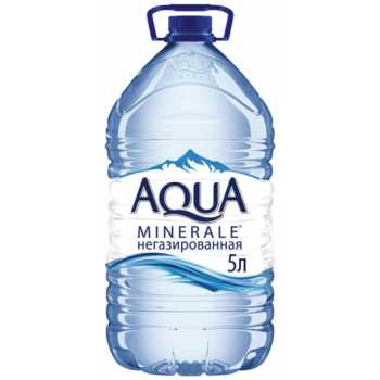 Питьевая минеральная вода  AQUA MINERALE негазированная, 5 л