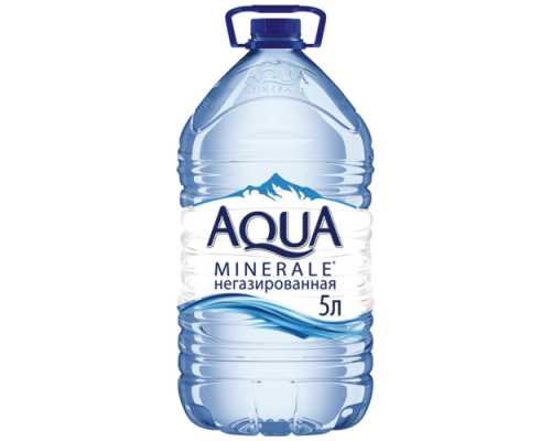 Питьевая минеральная вода  AQUA MINERALE негазированная, 5 л