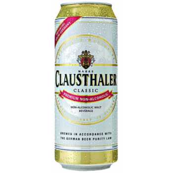 Пиво безалкогольное CLAUSTHALER Classic, 0,5 л