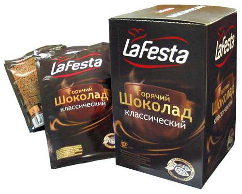 Растворимый шоколад LA FESTA классический
