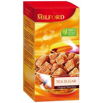 Сахар тростниковый MILFORD кусковой, 0,5 кг, коричневый