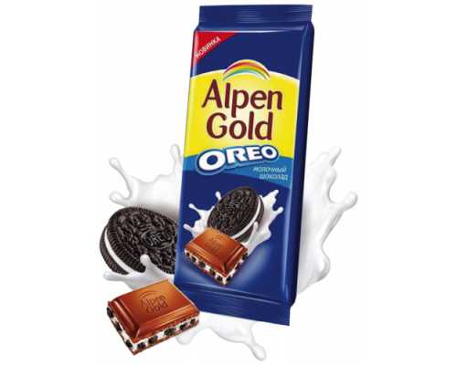 Шоколад ALPEN GOLD Oreo, 95 г