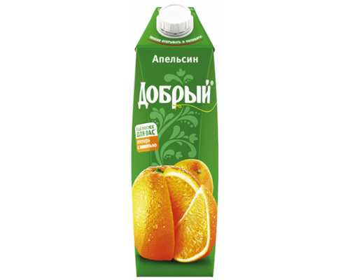 Сок ДОБРЫЙ апельсин, 0,95 л