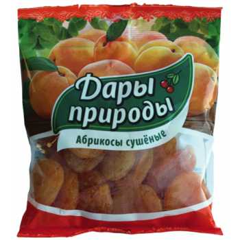 Сухофрукты ДАРЫ ПРИРОДЫ абрикос кайса, 150 г