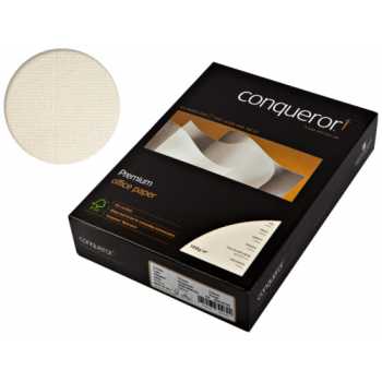 Дизайнерская бумага CONQUEROR Laid Cream, 100 г/м², 500 листов