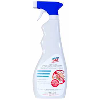 Дезинфицирующее средство MISTER DEZ Eco cleaning с гипохлоритом , 500 мл, с дозатором