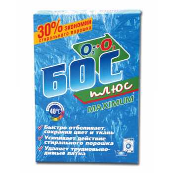 Отбеливатель для белья БОС-Плюс порошок, 600 г
