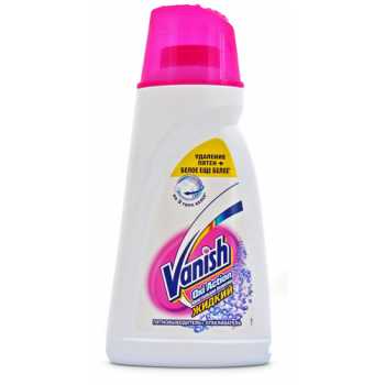 Пятновыводитель для белья VANISH для белых тканей, 1 л