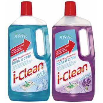 Средство для мытья полов и стен I-CLEAN 1 л
