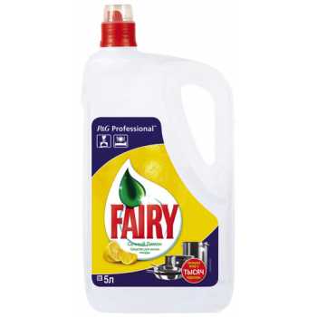 Средство для мытья посуды  FAIRY лимон, 5 л